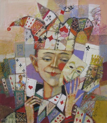 Джокер - картина В.С.Горячева, современное искусство