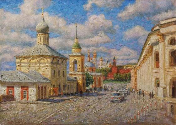 Дыхание августа картина художника И.В.Разживина