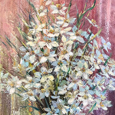 Лепестки счастья, нарциссы