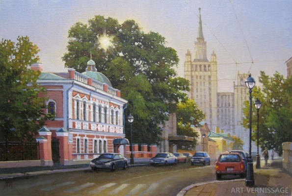 Большая Никитская - картина М.В.Ланчака